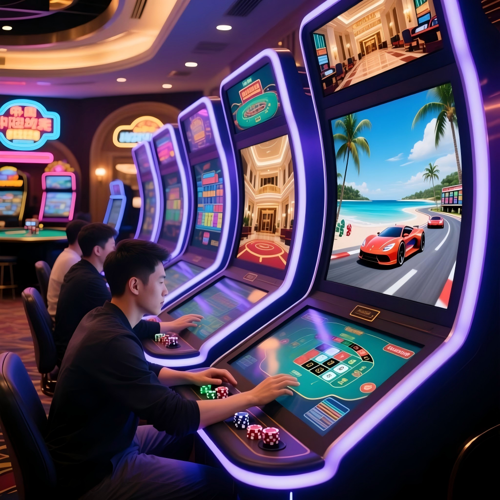 LED边框触控显示器的应用场景