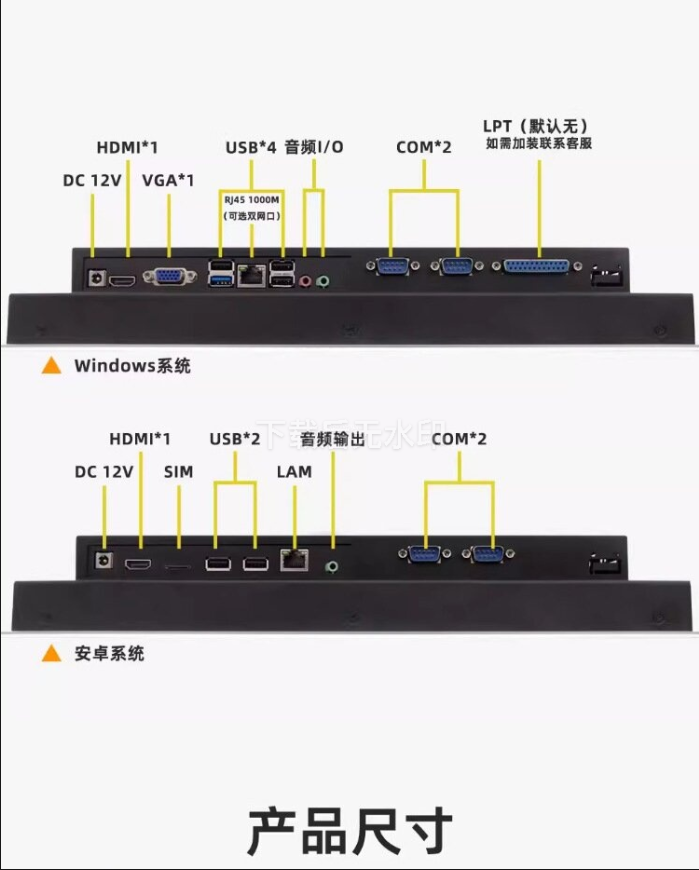 触摸屏显示器